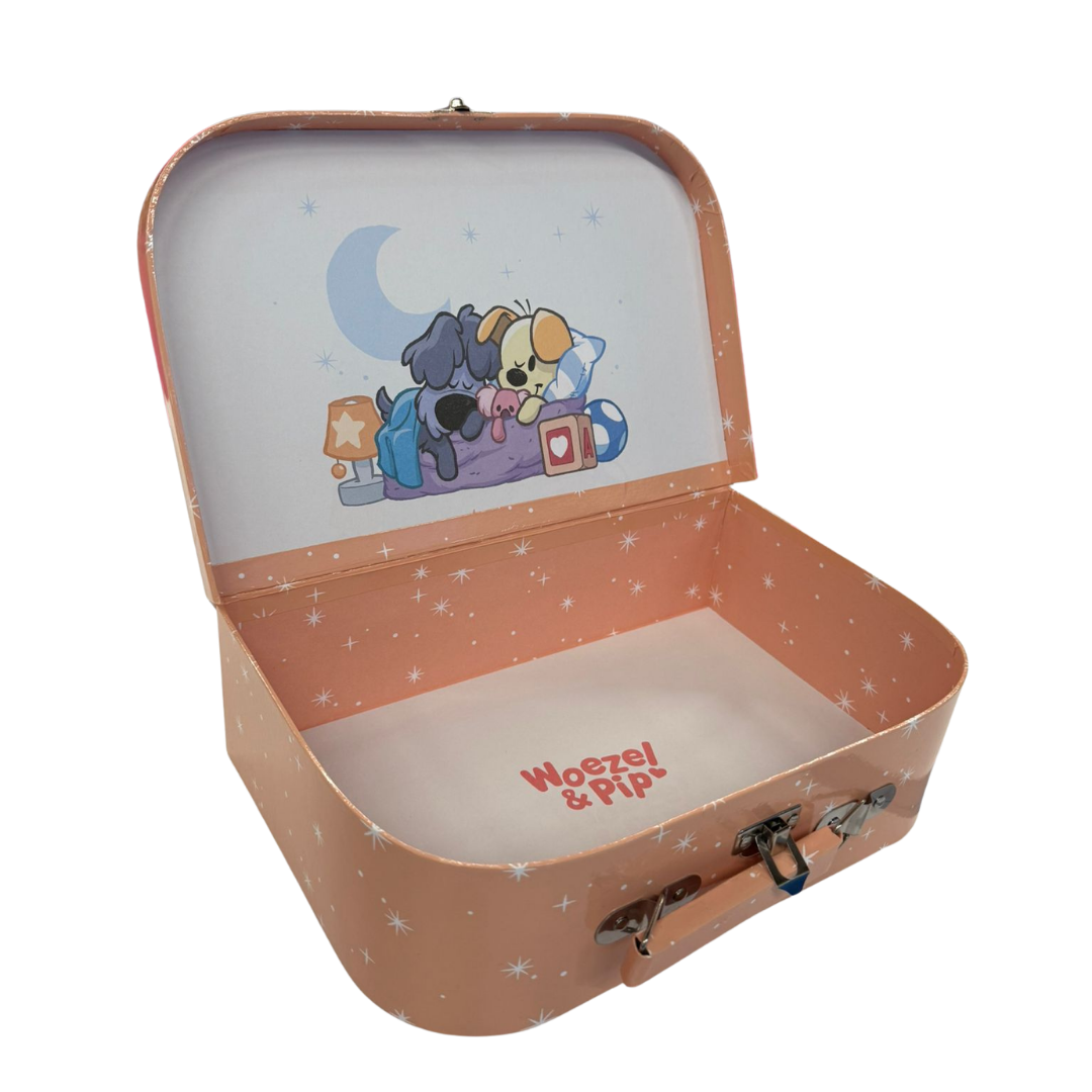 Woezel & Pip Oranje Koffer