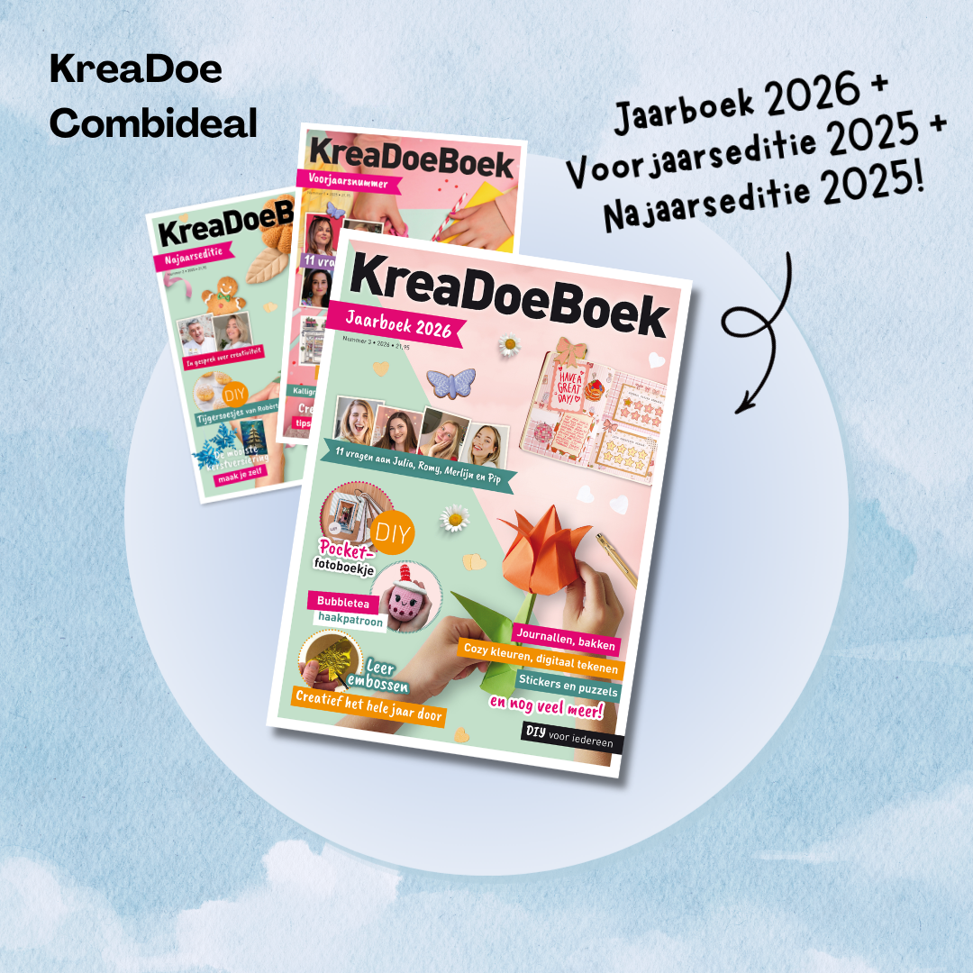 KreaDoe Jaarboek 2026 + Voorjaarseditie '25 + Najaarseditie '25